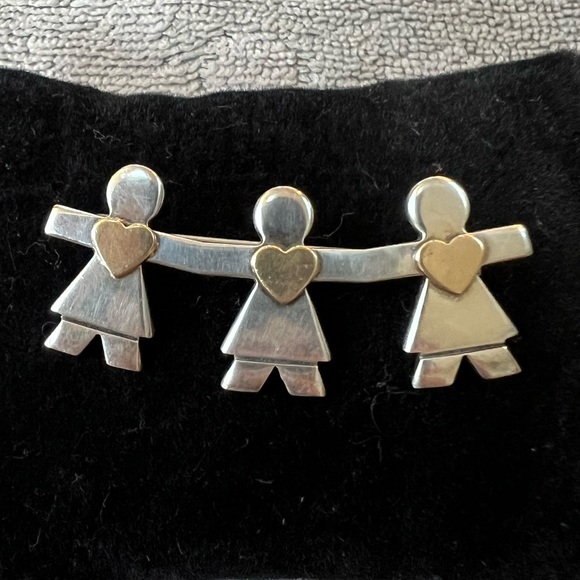 Naldo Jewelry - Vintage Naldo Sterling Silver Brooch
